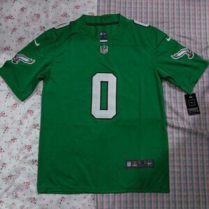 Philadelphia Eagles NFL Green No. 0 Jersey
